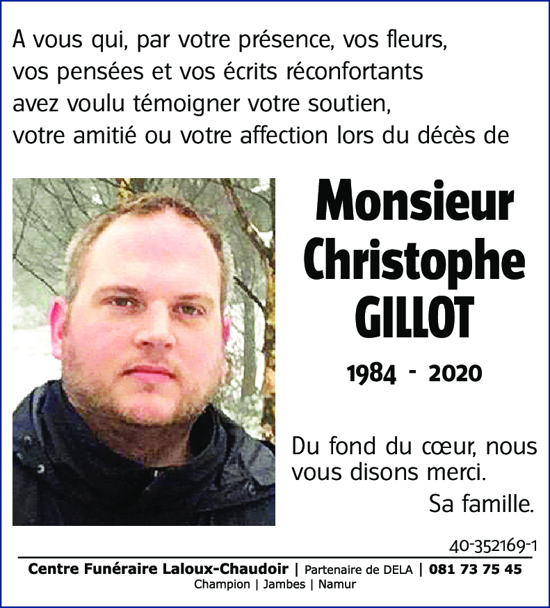 Christophe GILLOT