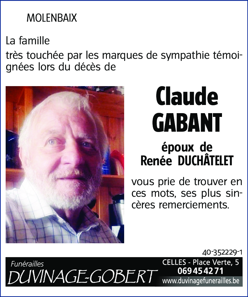 Claude GABANT