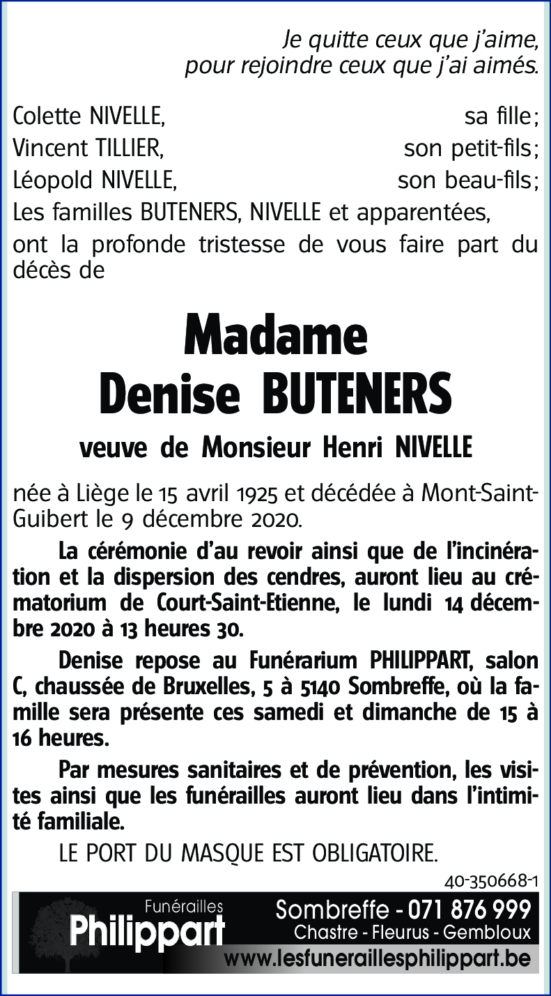 Denise BUTENERS