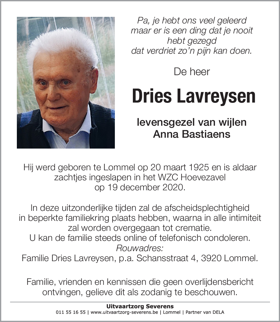 Dries Lavreysen