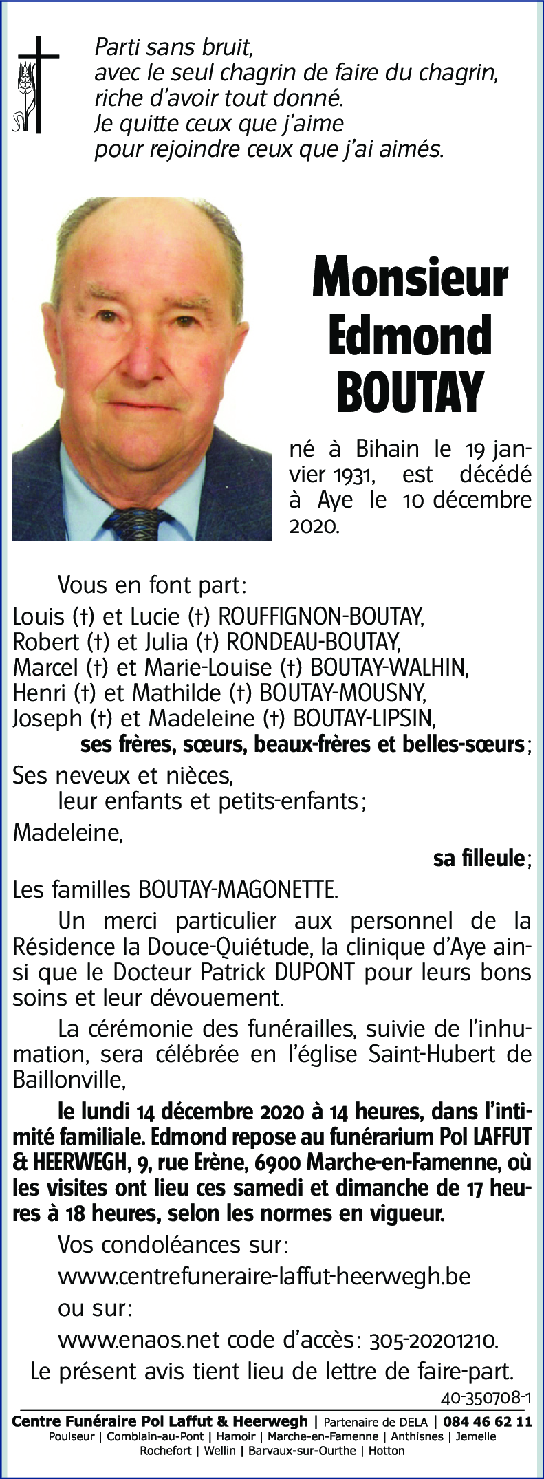 Edmond BOUTAY