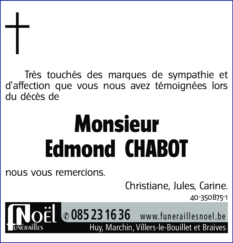 Edmond CHABOT