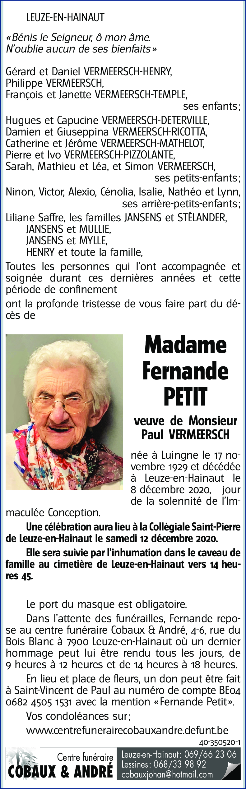 Fernande Petit