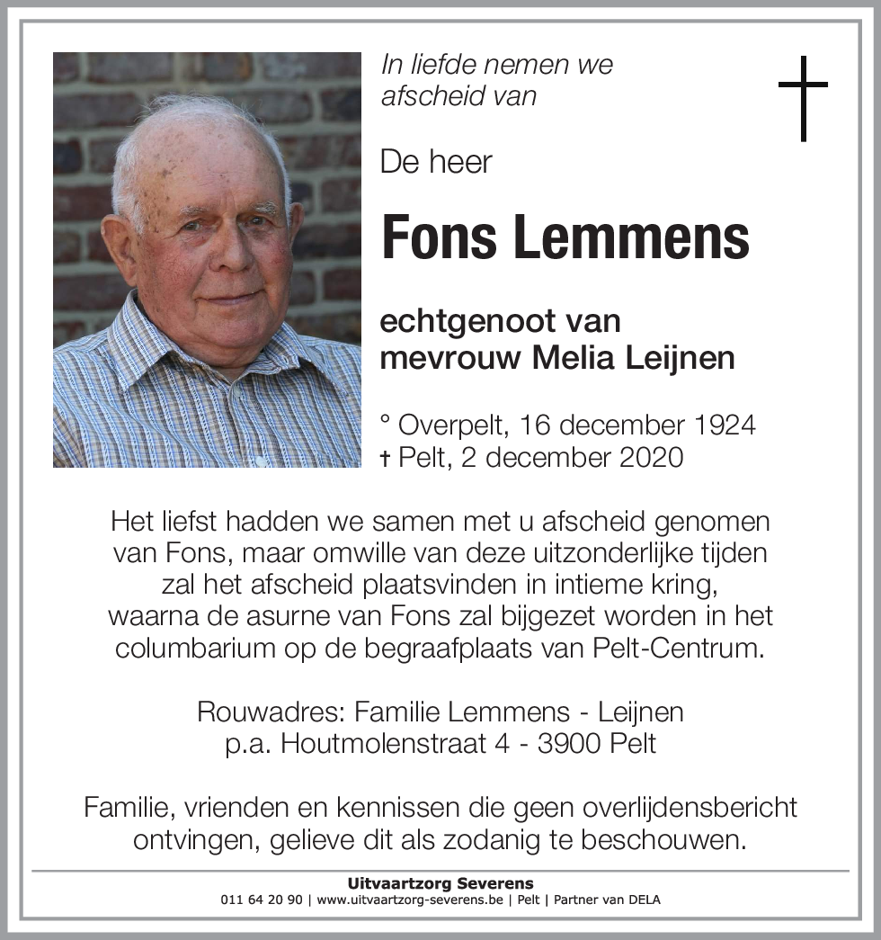 Fons Lemmens