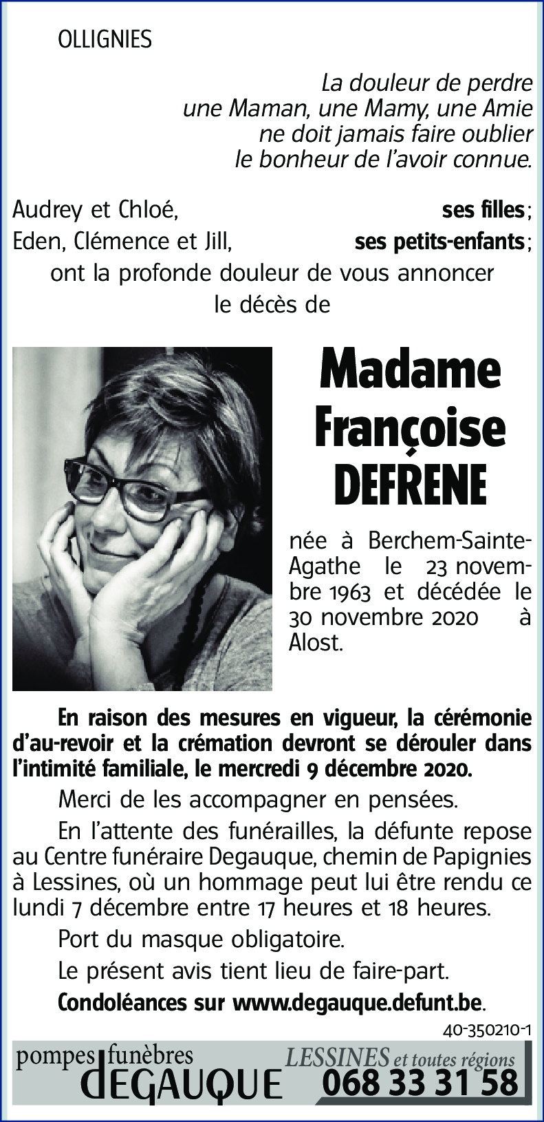 Françoise DEFRENE