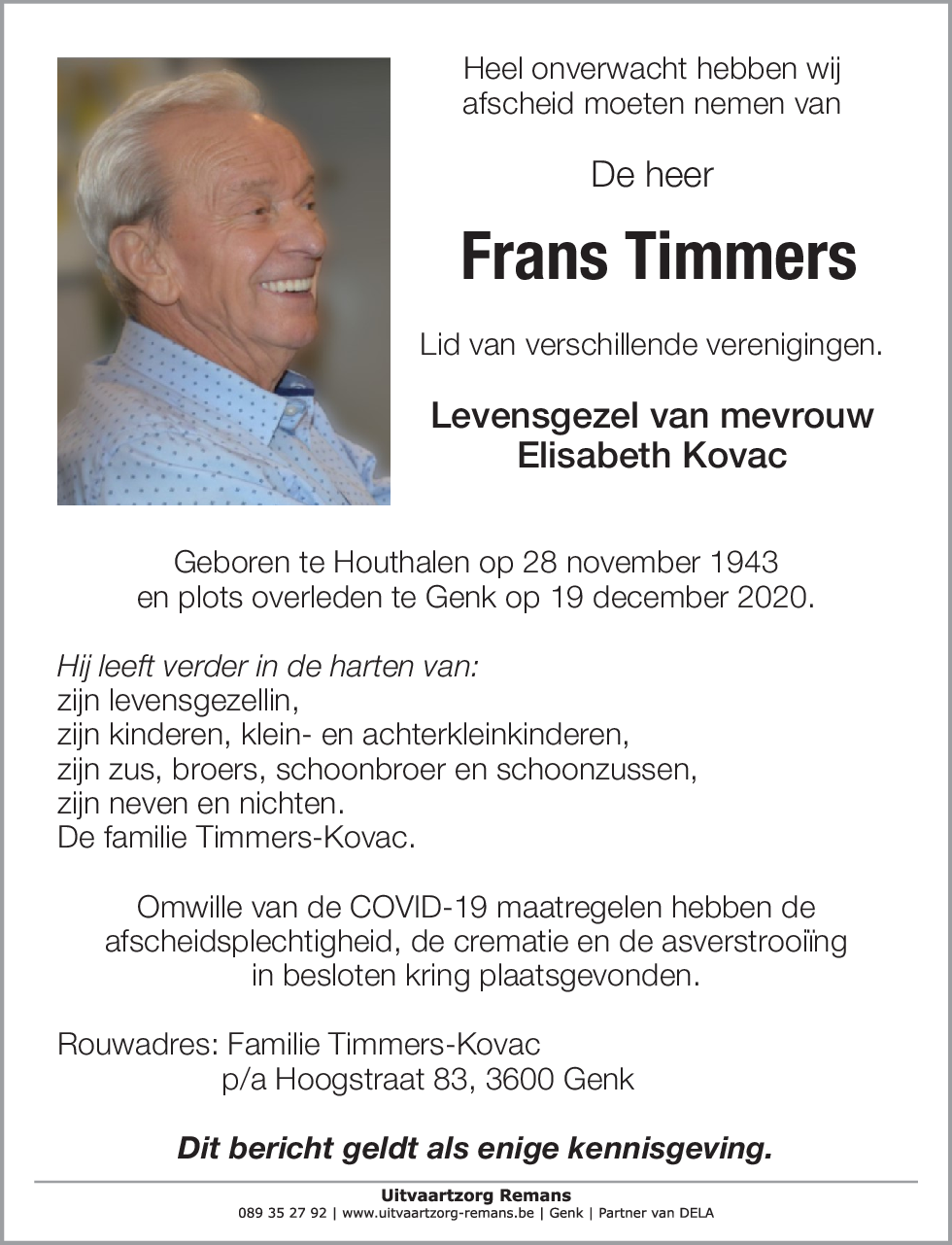 Frans Timmers