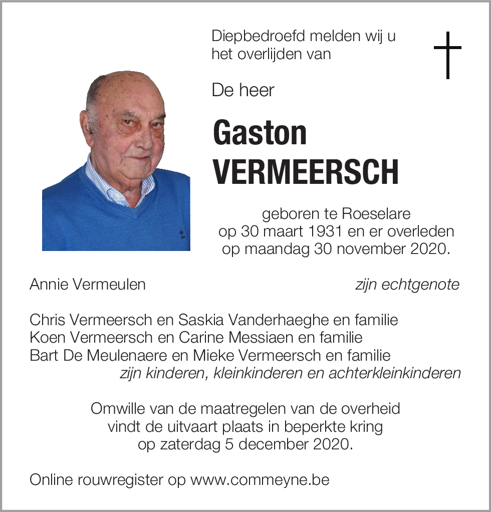 Gaston Vermeersch