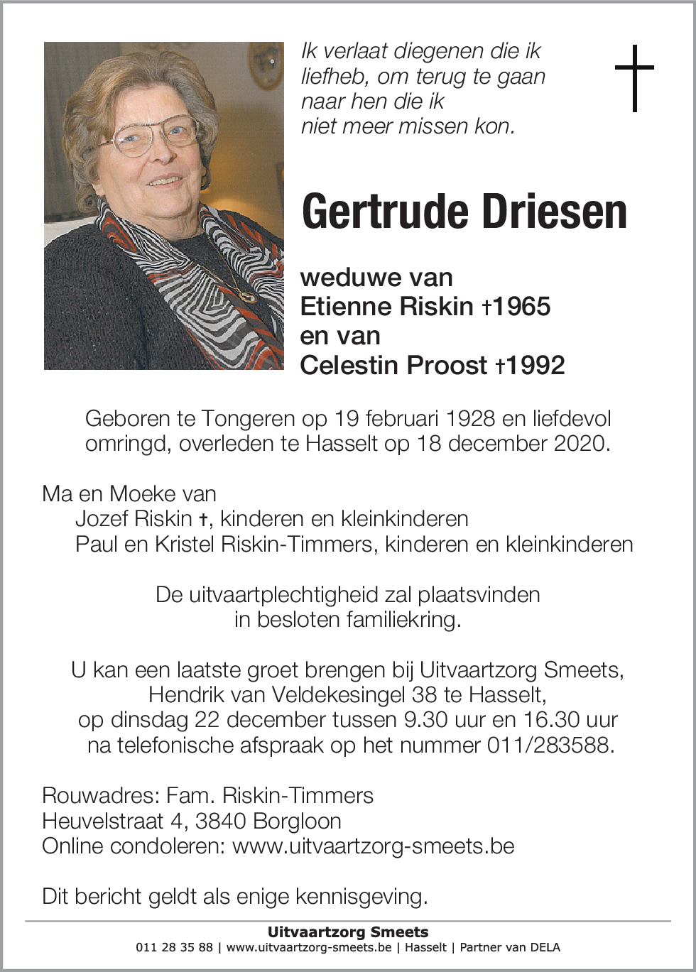Gertrude Driesen