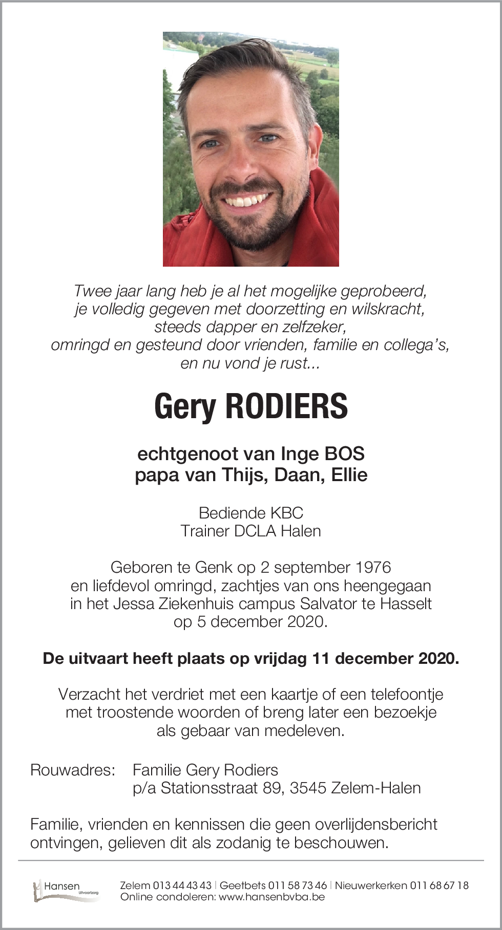 Gery RODIERS