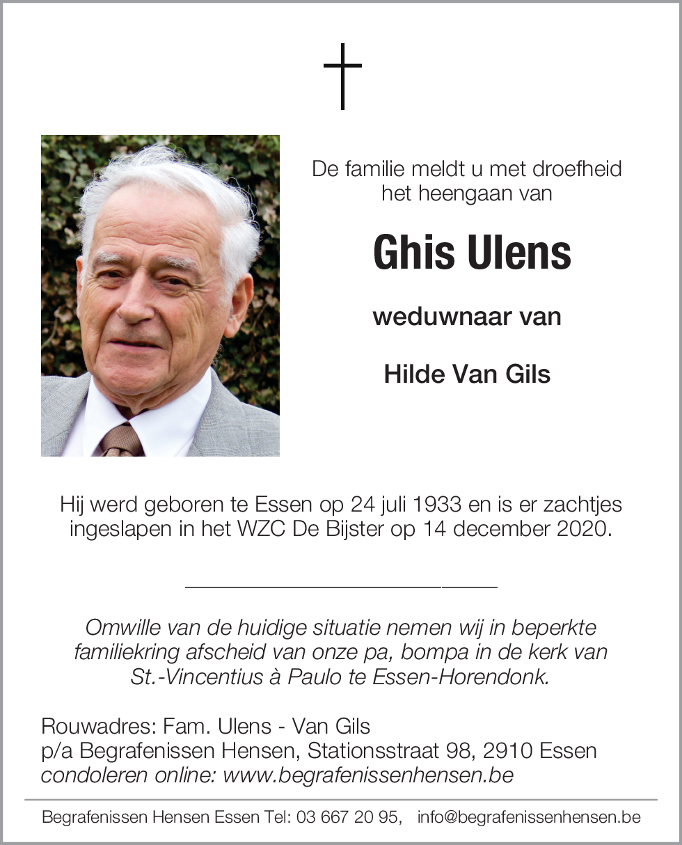 Ghislenus Ulens