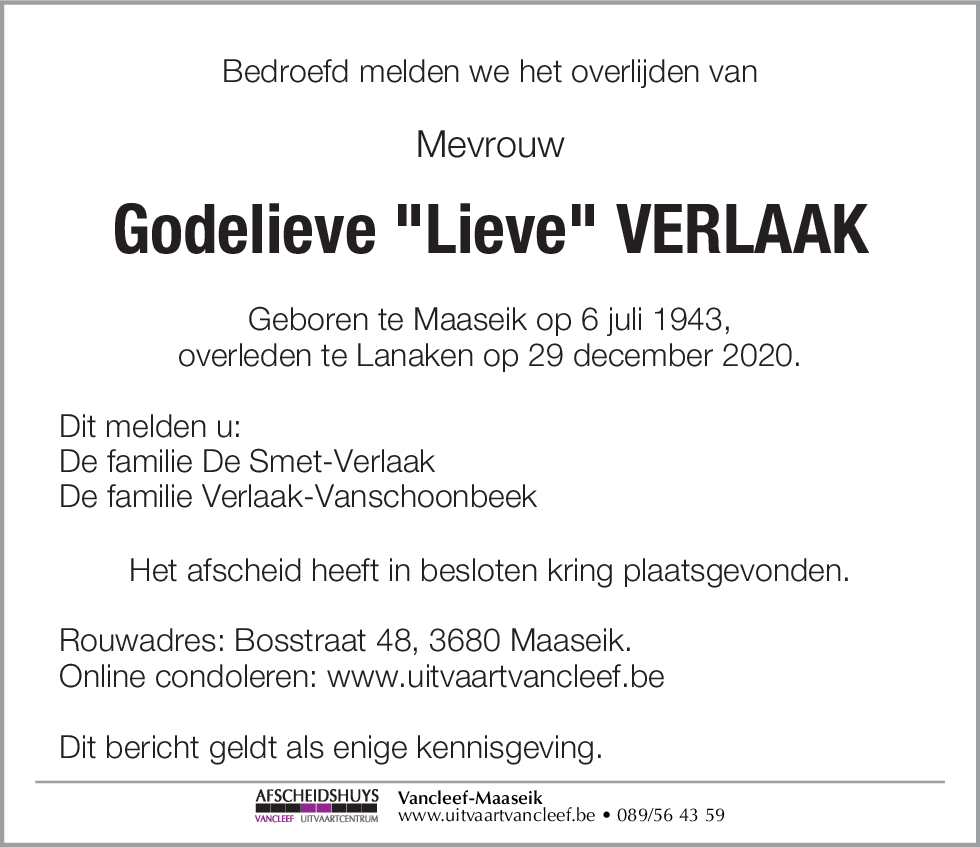 Godelieve Verlaak