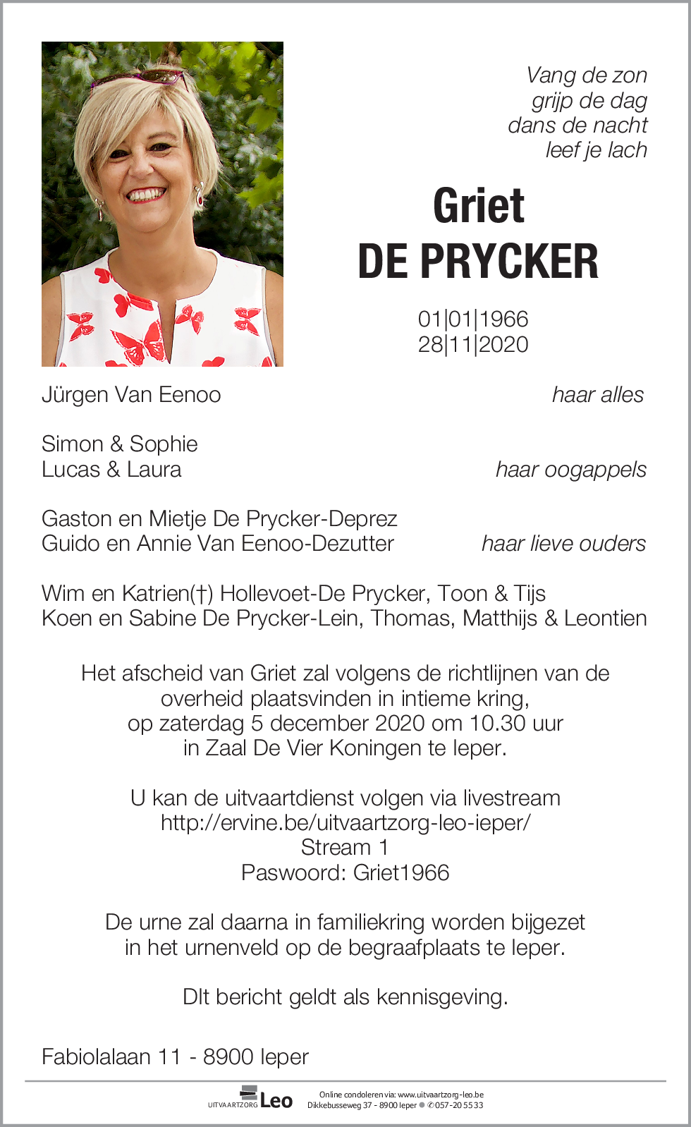 Griet De Prycker
