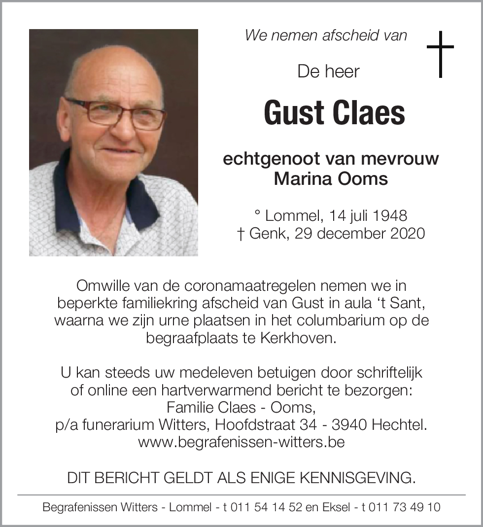 Gust Claes