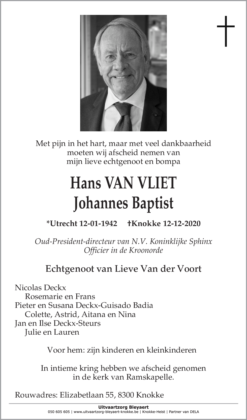 Hans van Vliet