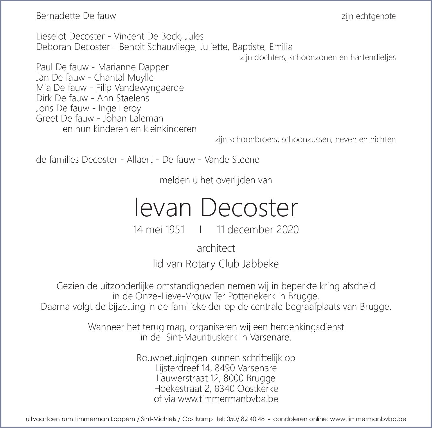 Ievan Decoster