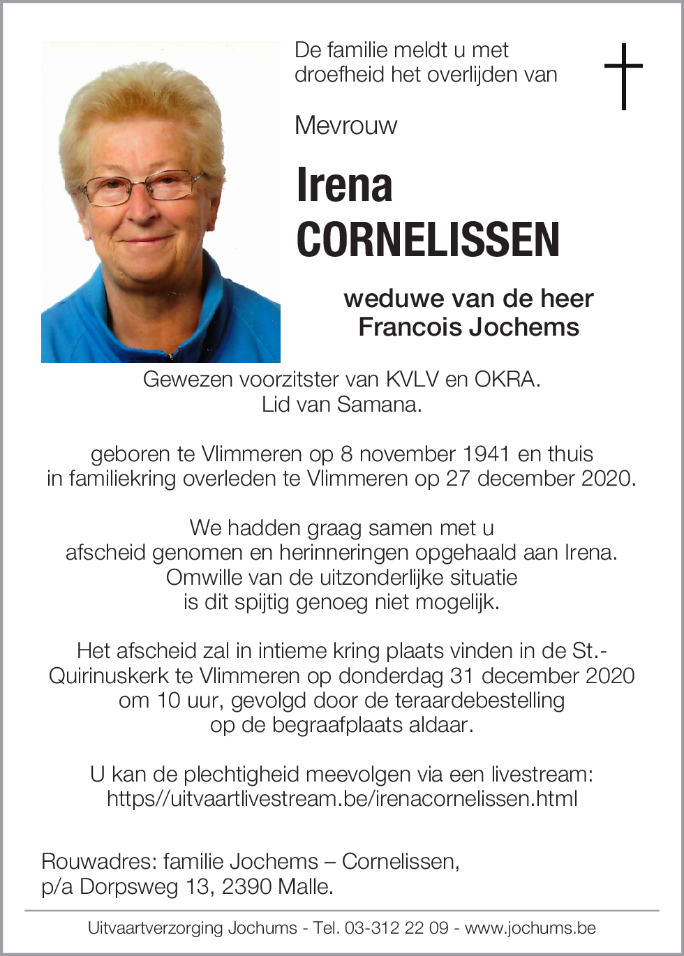Irena Cornelissen