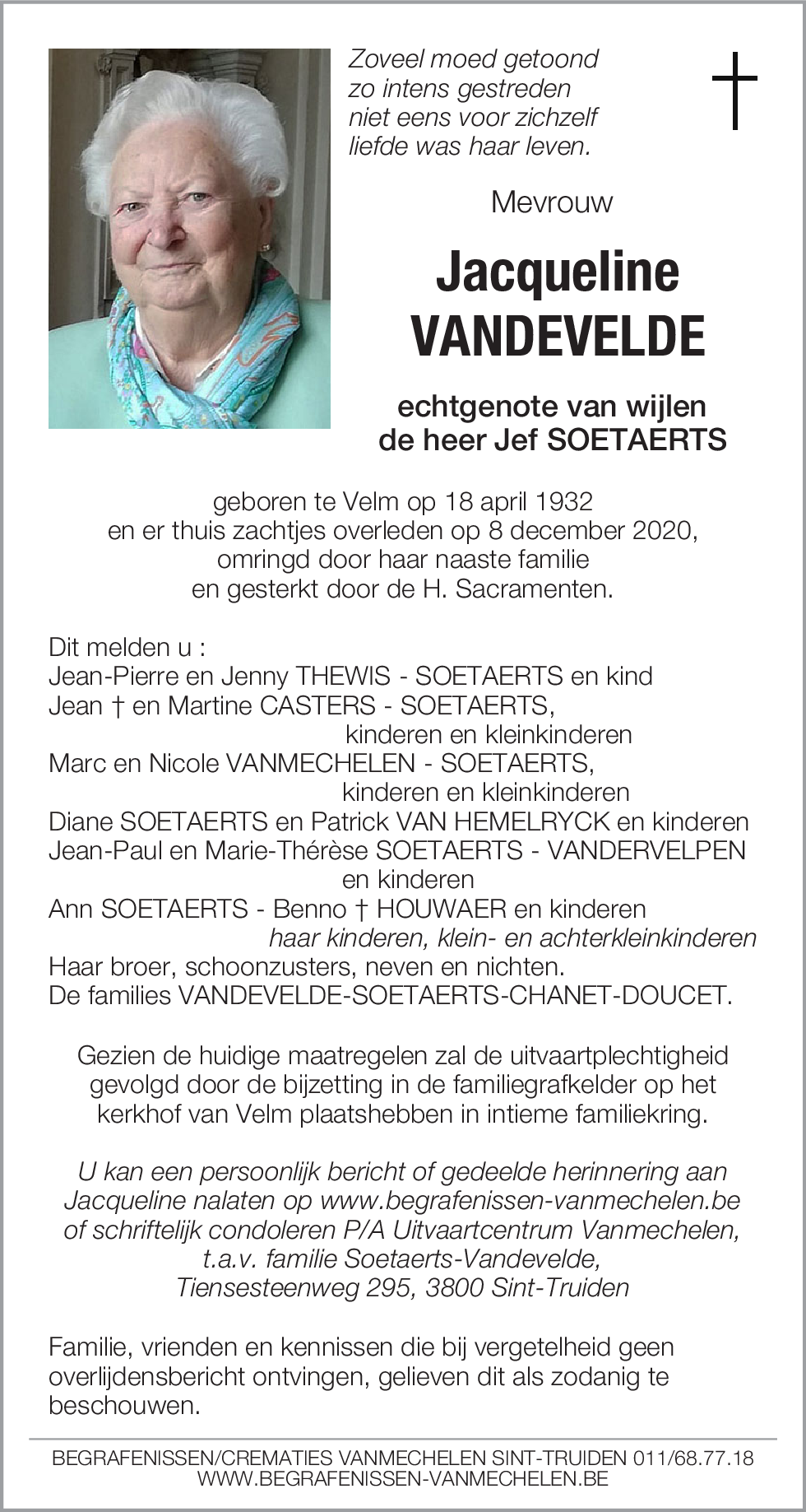 Jacqueline Vandevelde