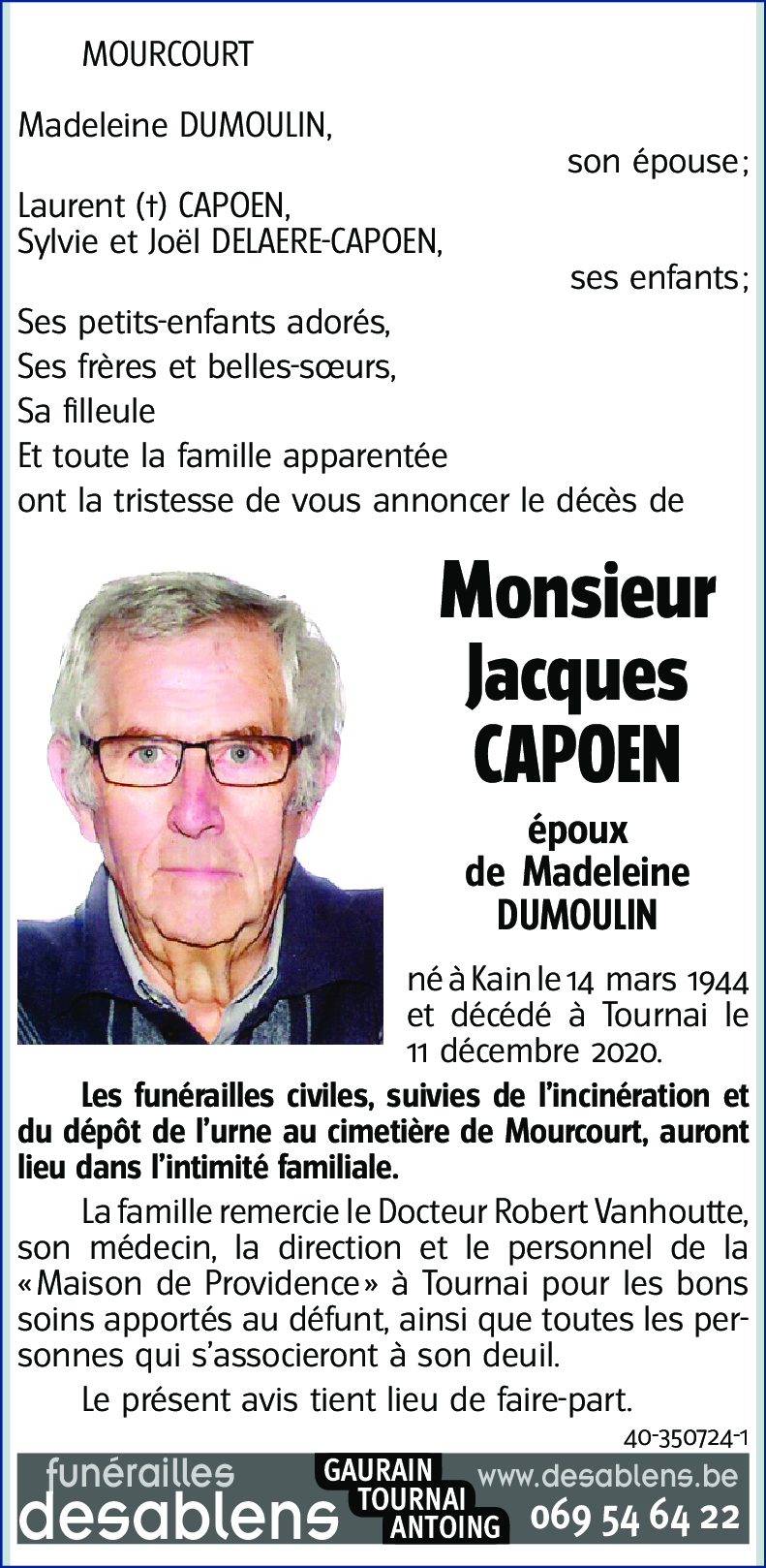 Jacques CAPOEN