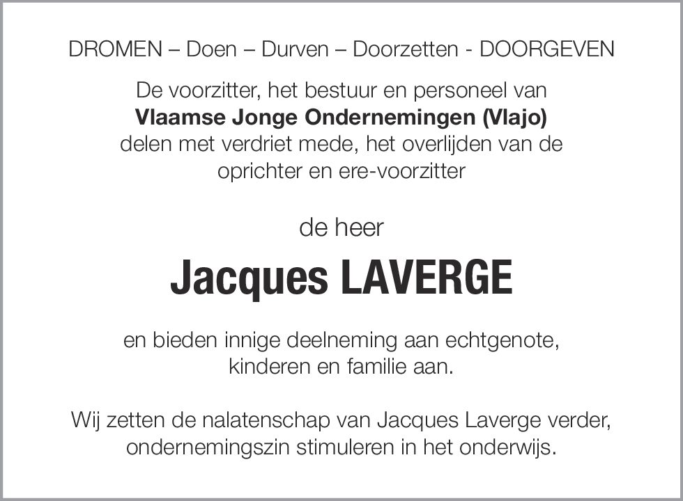 Jacques LAVERGE