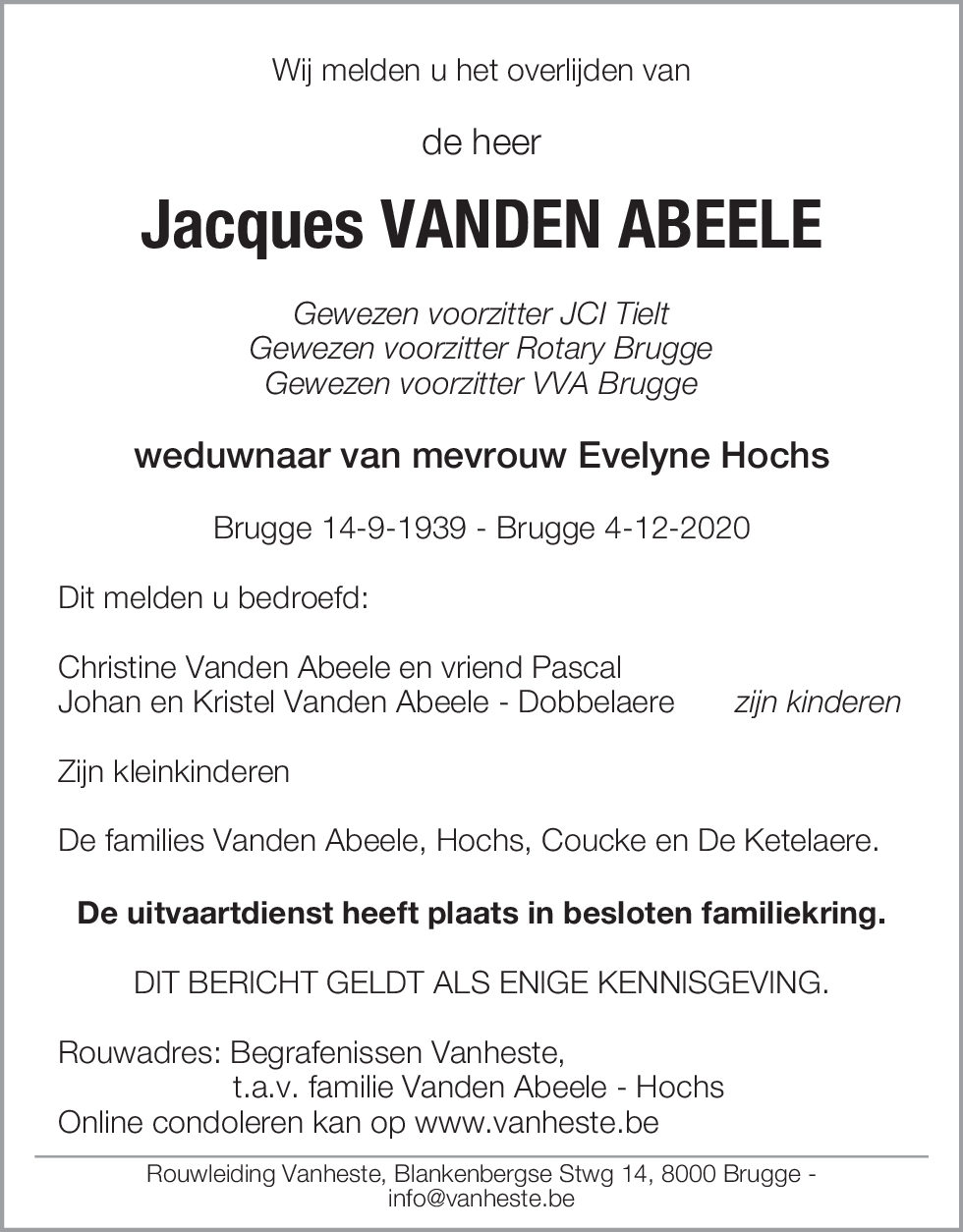Jacques Vanden Abeele