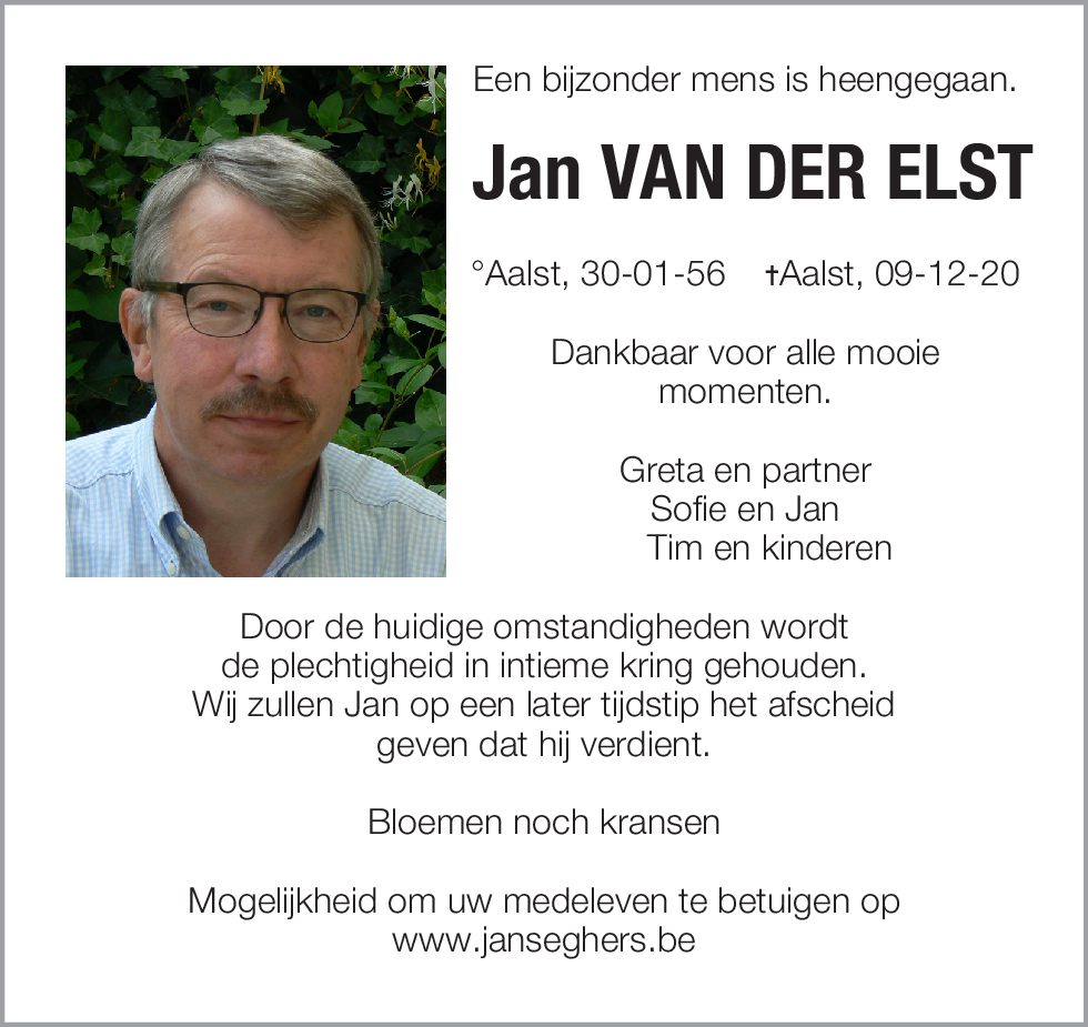 Jan Van der Elst