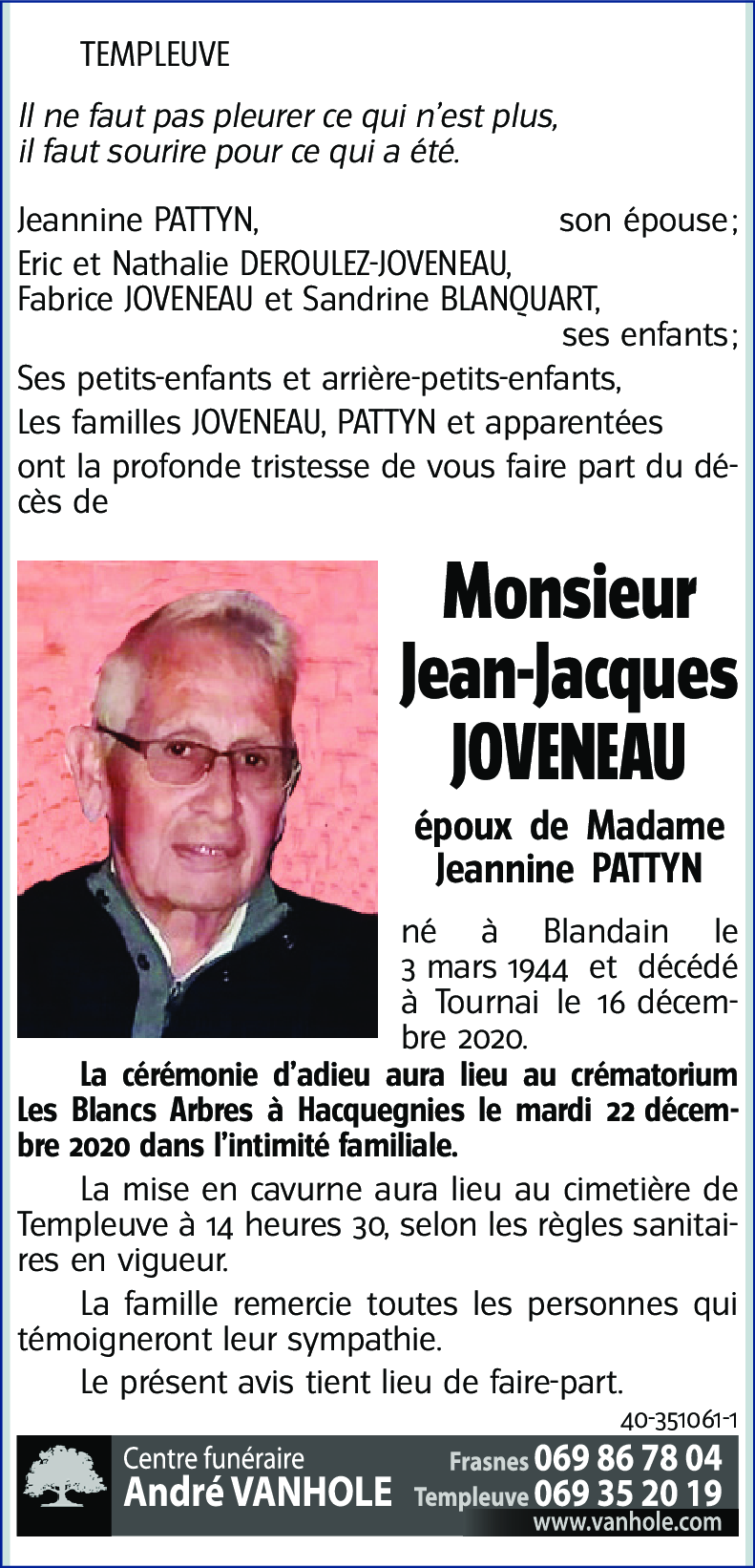 Jean-Jacques JOVENEAU