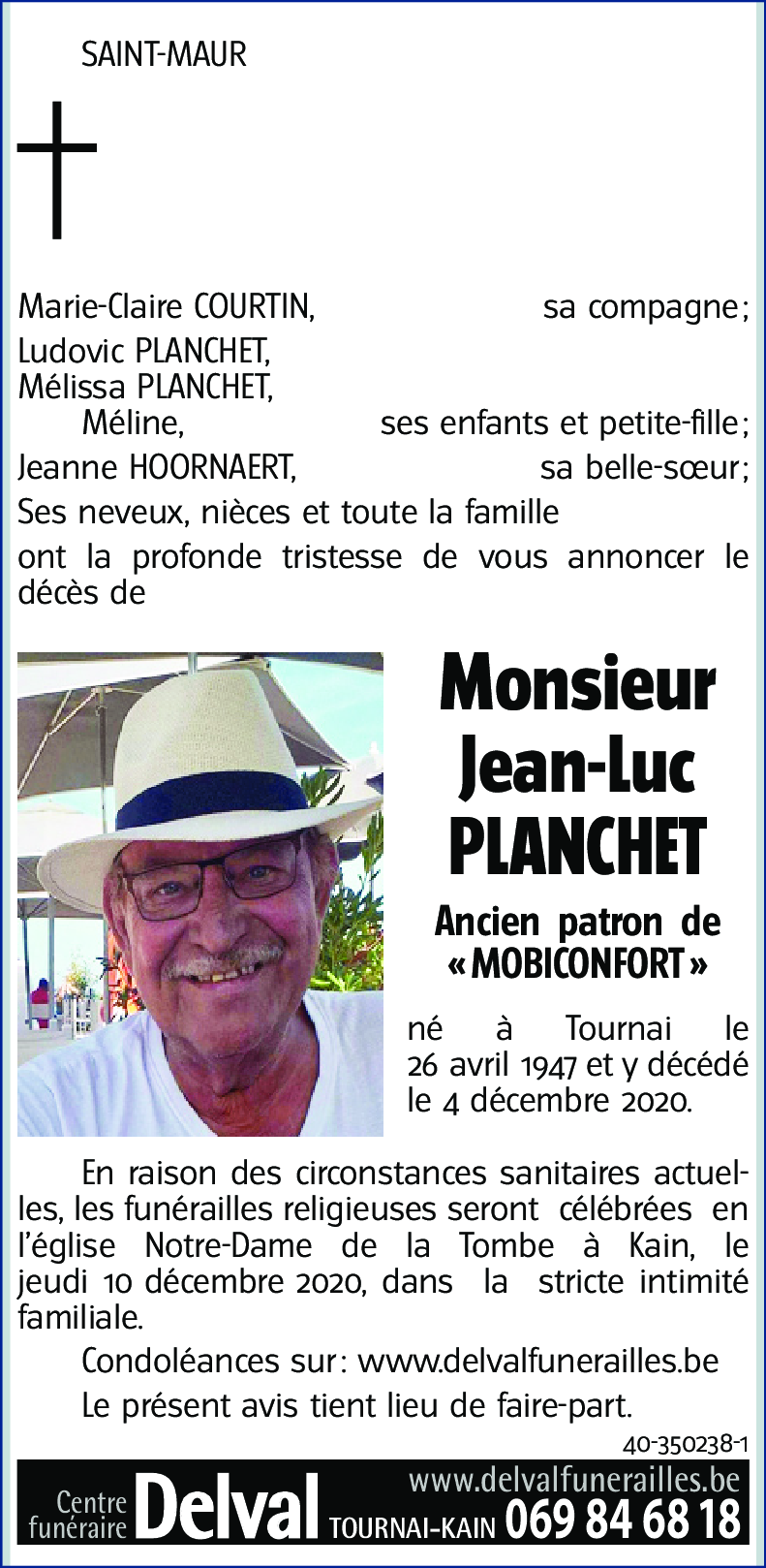 Jean-Luc PLANCHET