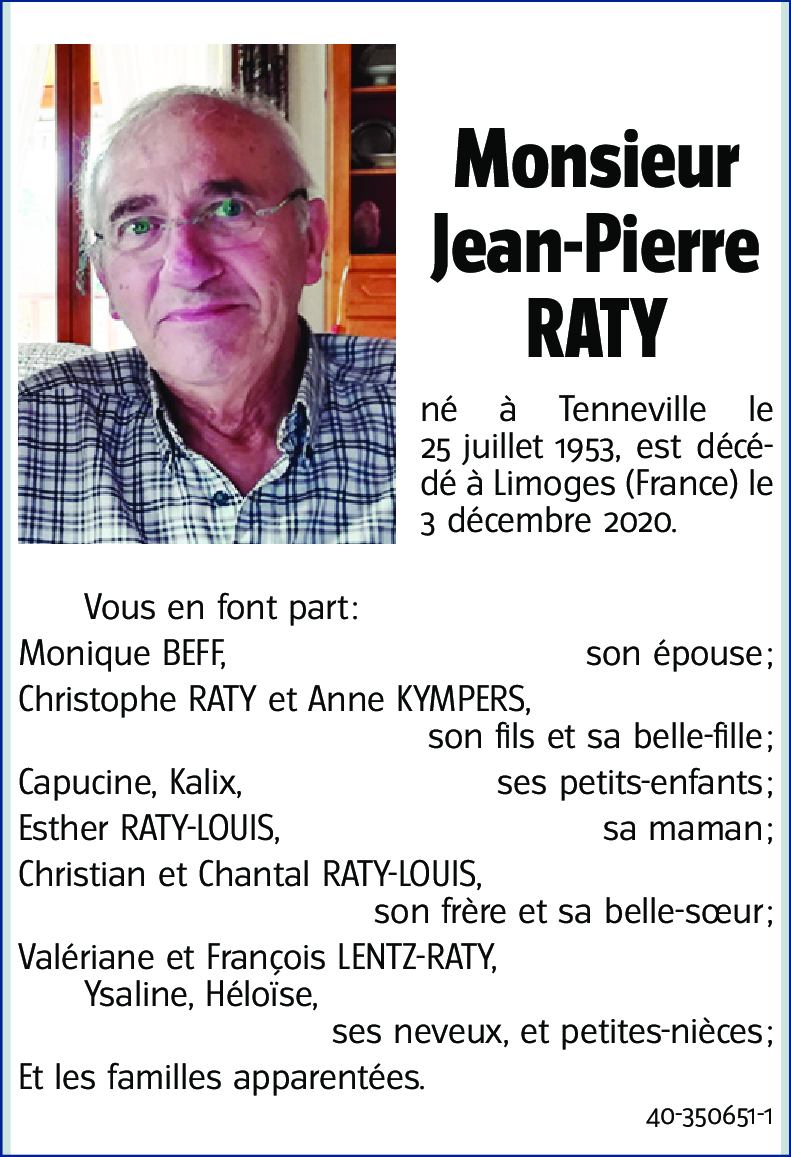 Jean-Pierre RATY