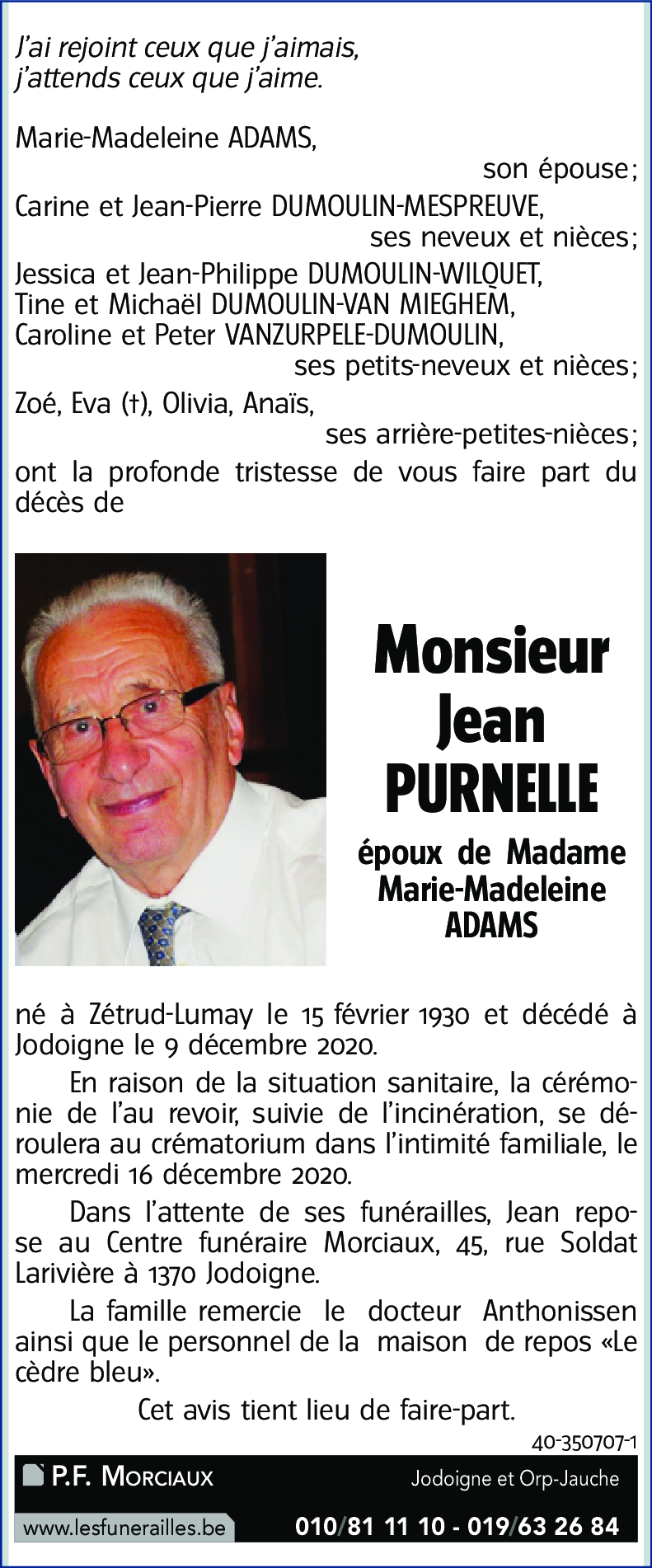 Jean PURNELLE