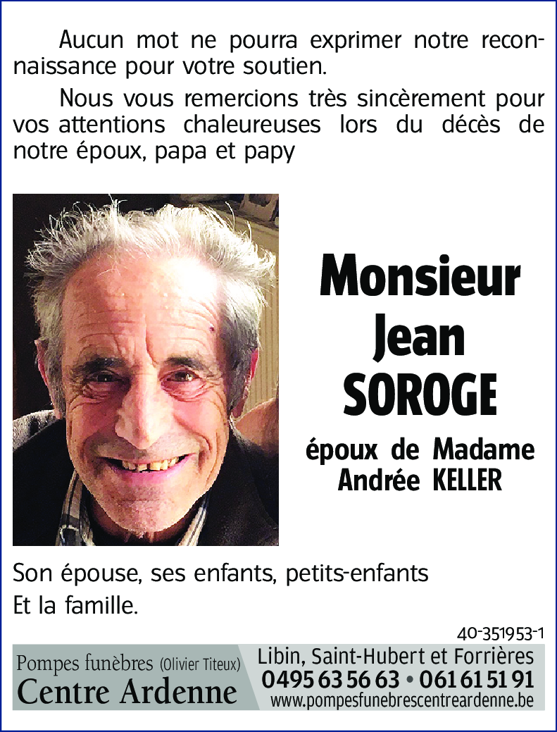 Jean SOROGE