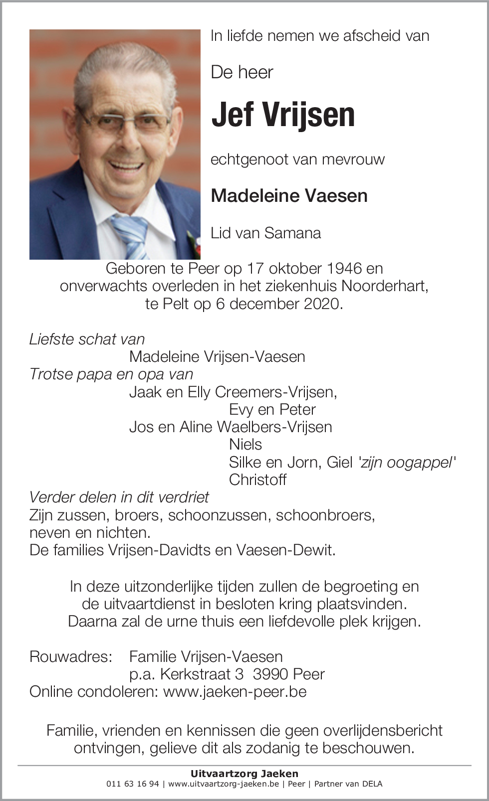 Jef Vrijsen