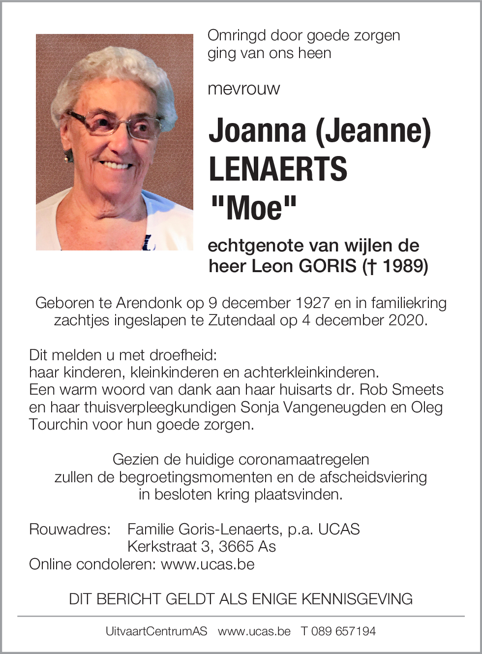 Joanna Lenaerts