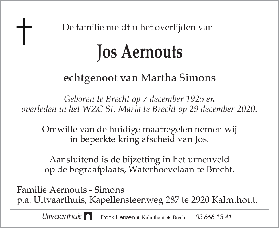 Jos Aernouts