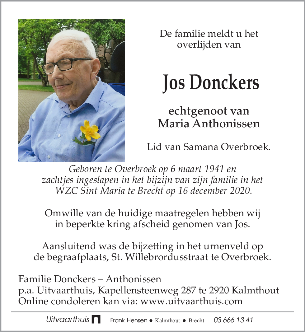 Jos Donckers