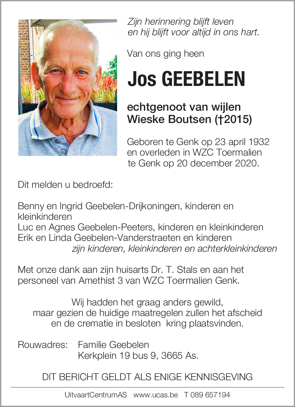 Jos Geebelen
