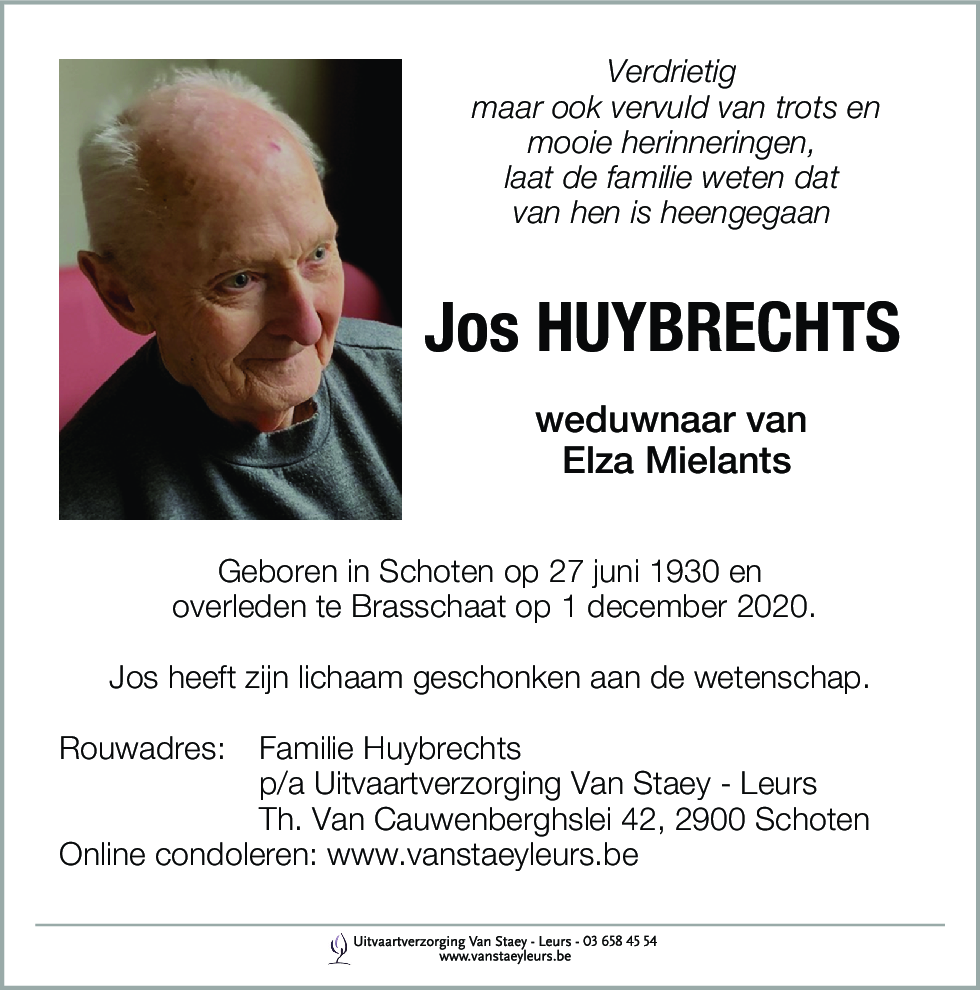 Jos Huybrechts