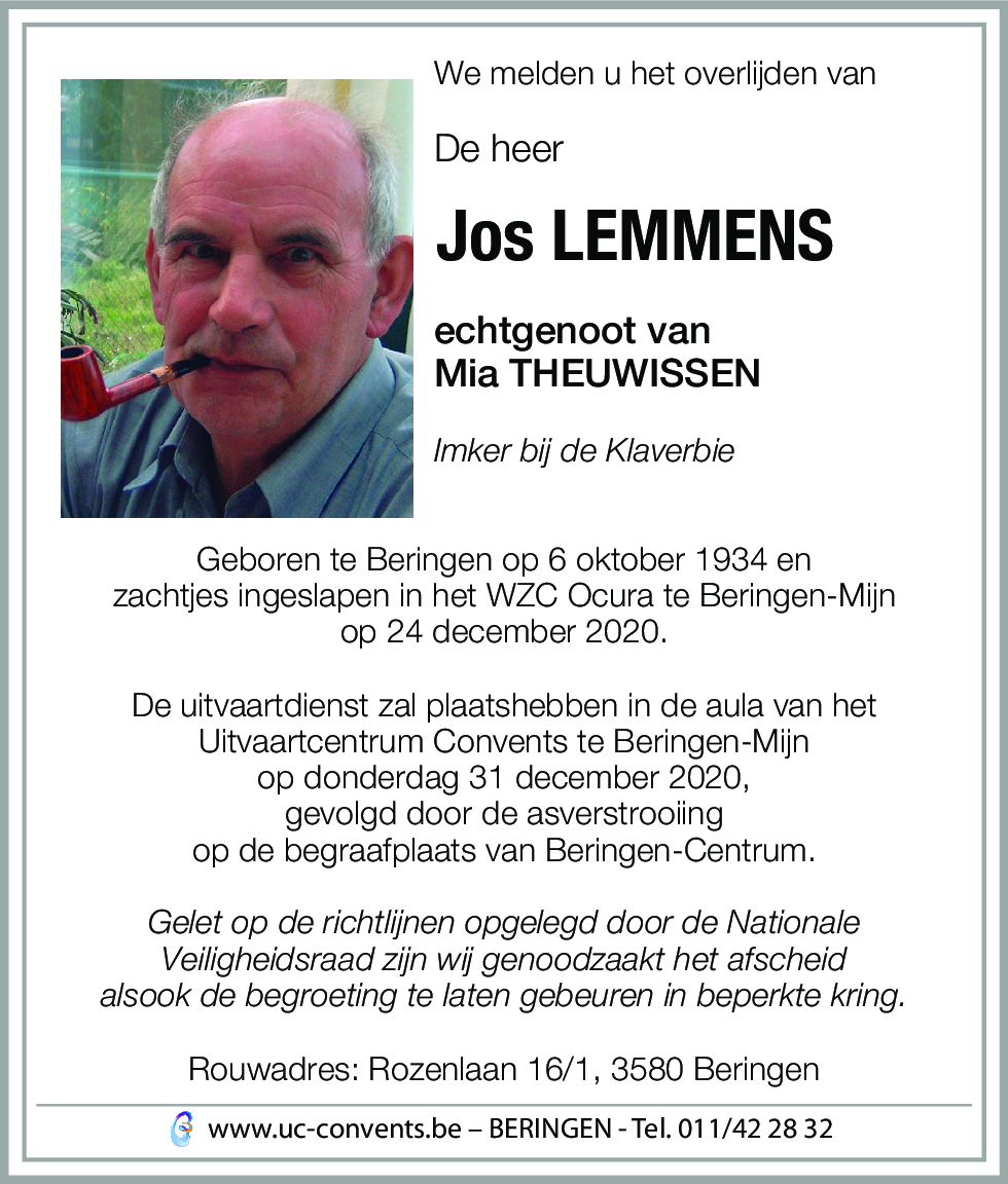Jos Lemmens