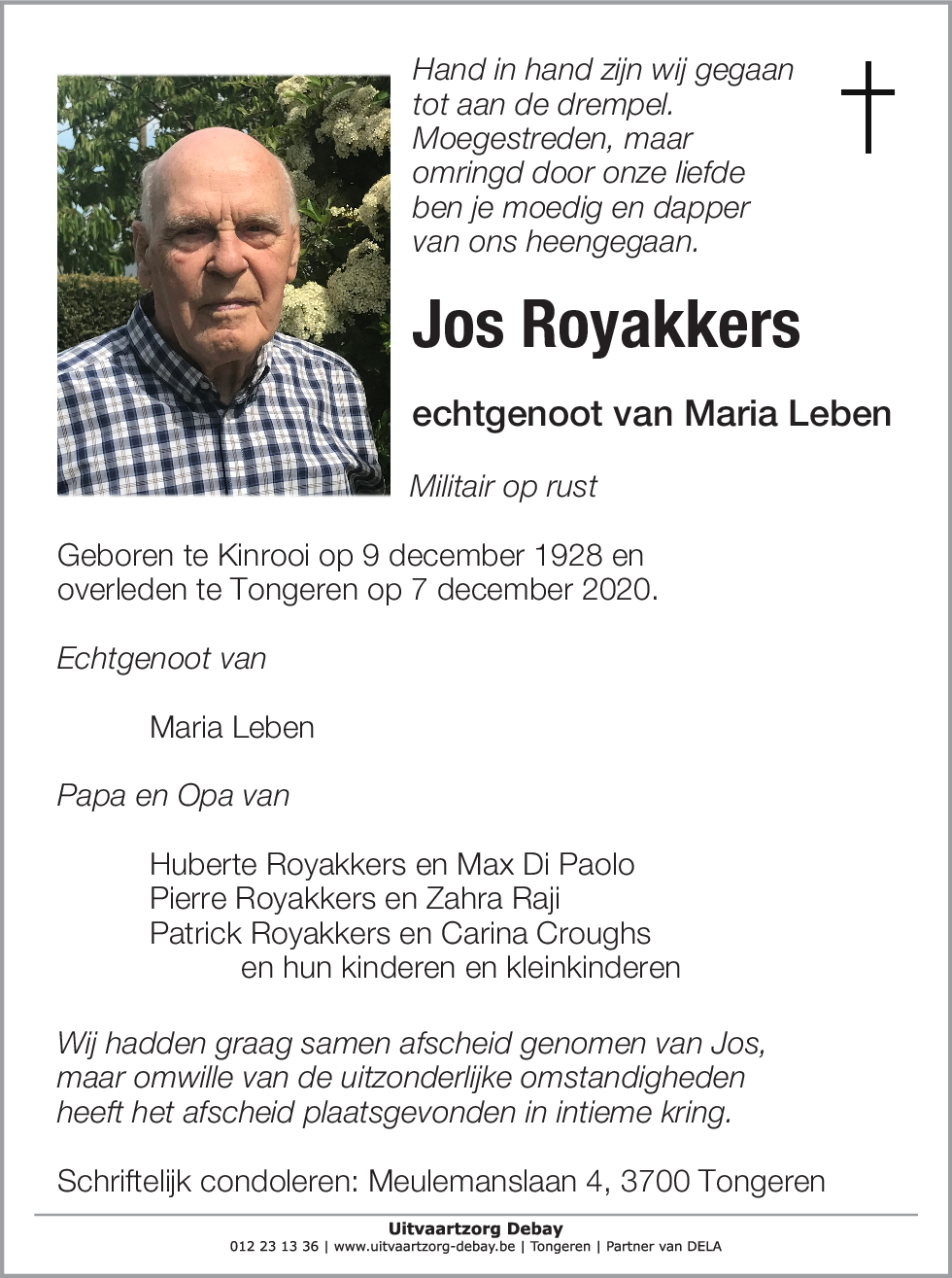 Jos Royakkers