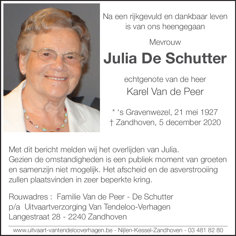 Julia De Schutter