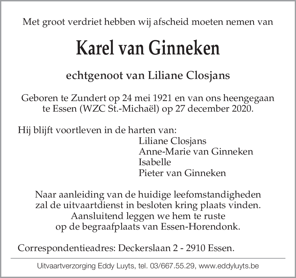 Karel van Ginneken