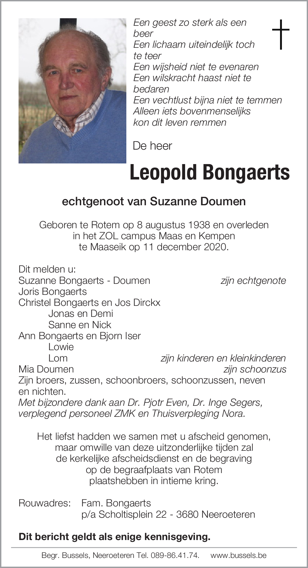Leopold BONGAERTS