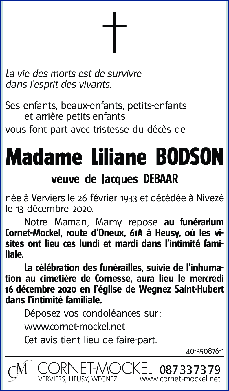Liliane BODSON