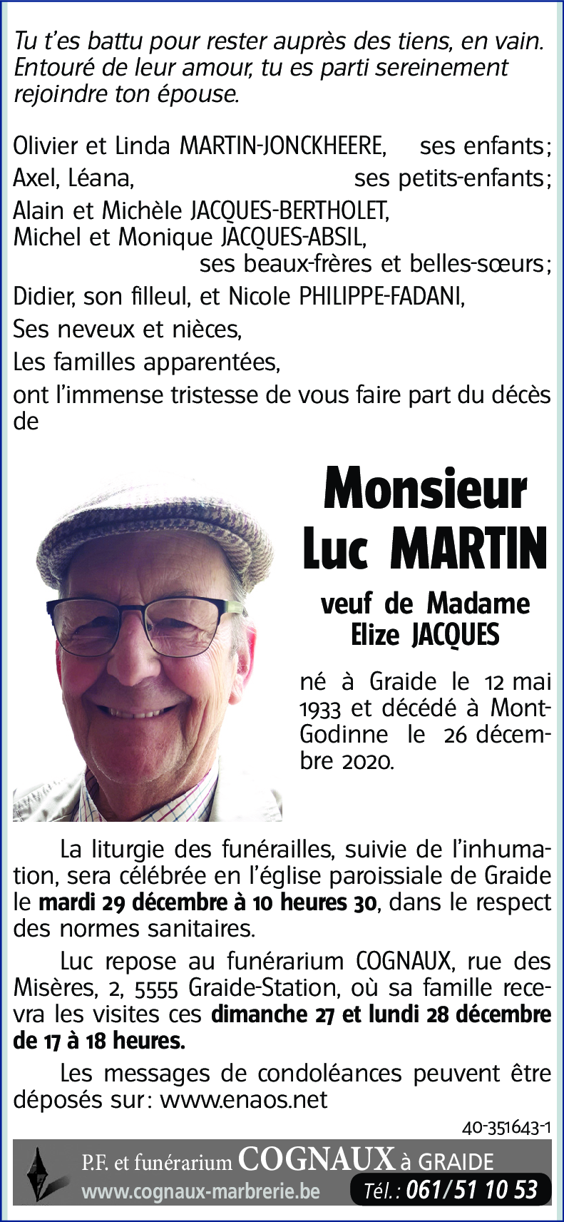 Luc MARTIN