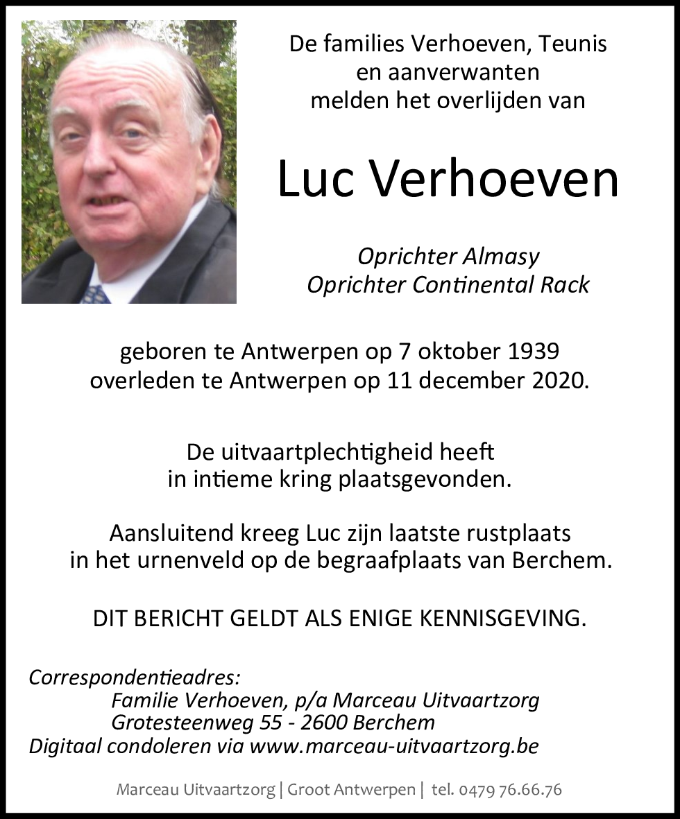 LUC VERHOEVEN