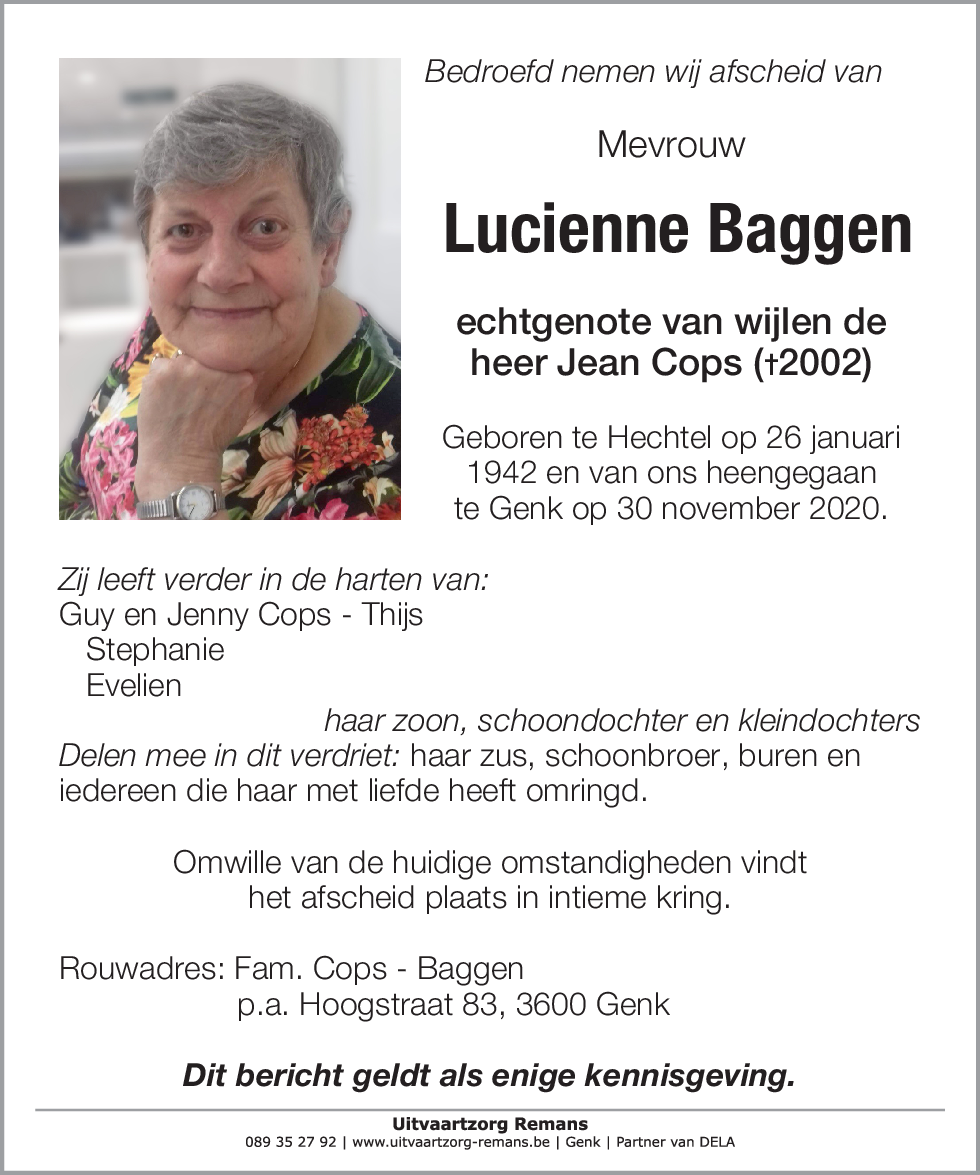 Lucienne Baggen