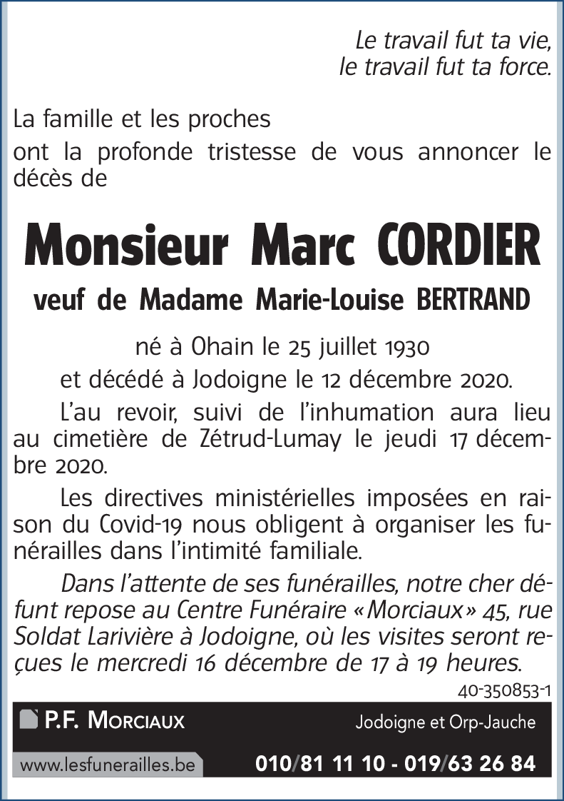 Marc CORDIER