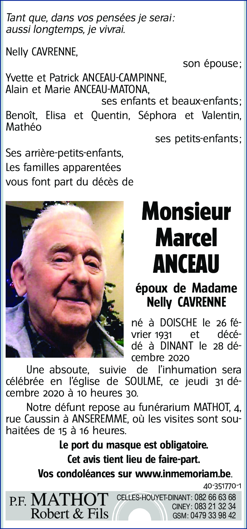 Marcel ANCEAU