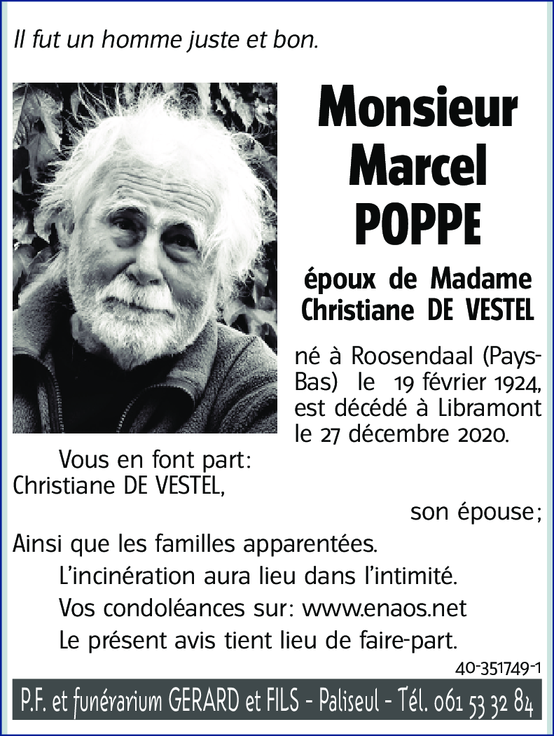 Marcel POPPE