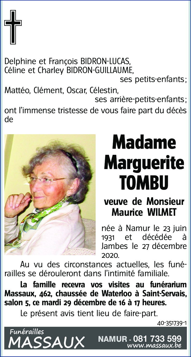 Marguerite TOMBU