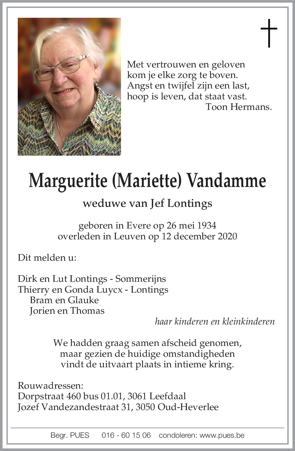 Marguerite Vandamme